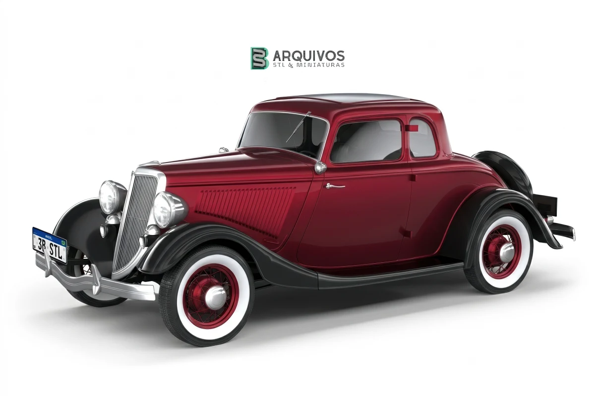 Modelo 3D STL - Ford Coupe 1934